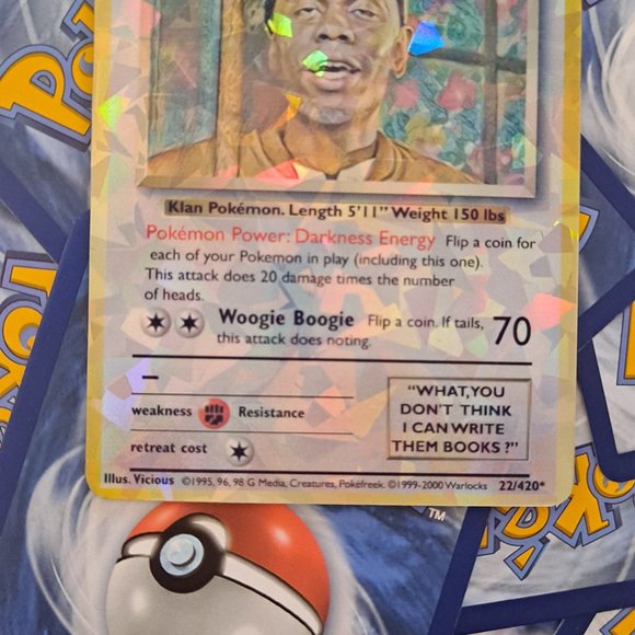 Clayton Bigsby Pokemon Card - Chappelle Show - Picture 6 of 7